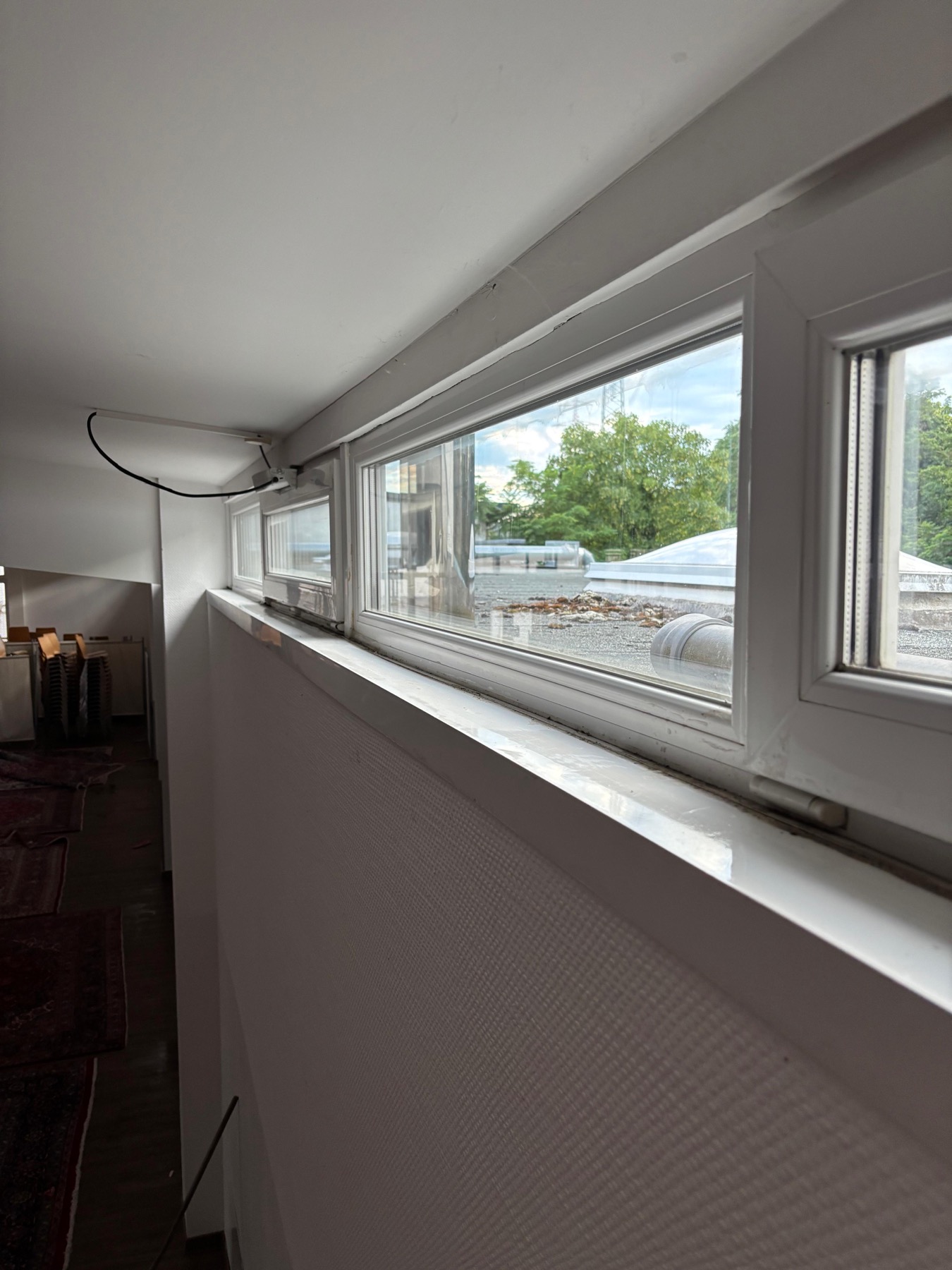 Innenliegendes Fenster nach der BLANC Reinigung